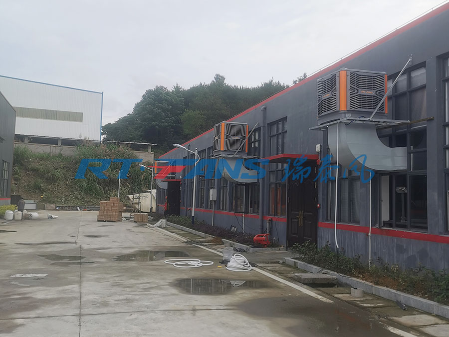 工廠降溫環(huán)?？照{冷風機省電效果明顯