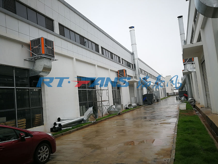 廠房降溫你裝過冷風(fēng)機(jī)嗎？